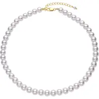 Luxenter Halskette Jamel mit 18 Karat Gelbgold-Finish – JAMEL | Gr.: onesize