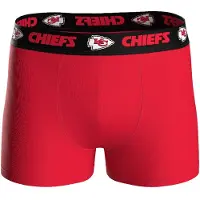 NFL Herren Boxershorts, 6er Pack - Teams, Boxers, Football, Logo, Baumwollmischung