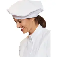 CG Workwear - "Fano GreeNature" Kochmütze (Kühles Grau)