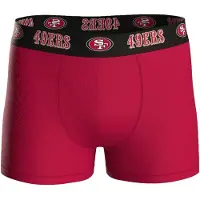NFL Herren Boxershorts, 6er Pack - Teams, Boxers, Football, Logo, Baumwollmischung