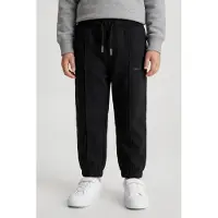 Calvin Klein Boys Relaxed Pintuck Sweatpant Black Größe: 14 | Sportbekleidung Outlet | kids | Schwarz