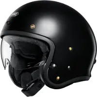 Shoei J.O2 Jethelm unisex Fiberglas schwarz, XS