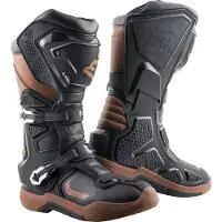 Bogotto RMXA Wasserdichte Schwarz Braun Enduro / Motocross Stiefel Größe 40