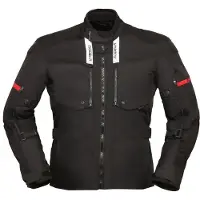 Modeka Raegis Motorrad Textiljacke, schwarz, 3XL