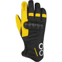Bering Damen Handschuhe Zephyr Schwarz Gelb Größe T9