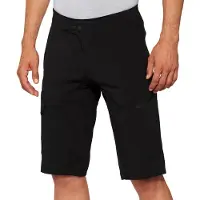 100% Ridecamp Herren Kurze Hose Gr.2XL Schwarz