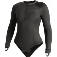 Pando Moto Shell WW 02 Level AA Damen-Bodysuit Materialmix schwarz, XS