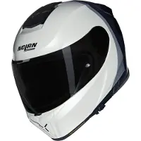 Nolan N80-8 Verniciatura Speciale N-Com Helm, schwarz/perlmutt, XS (55)