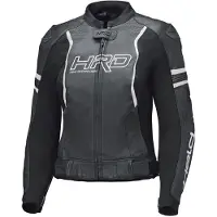Held Street Rocket 4 Damen Schwarz Weiß Motorrad Lederjacke Größe 84