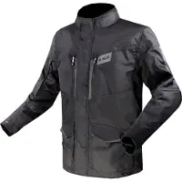 LS2 Metropolis Evo wasserdichte Motorrad Textiljacke, schwarz, 3XL