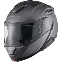 NEXX X.Lifetour Plain Matt Titan Klapphelm Größe M