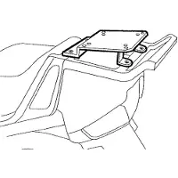 Shad Topcase-Träger BMW RT/K1100 LT 96-05