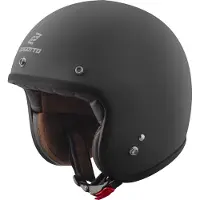 Bogotto H541 Solid Matt Schwarz Jethelm Größe XL