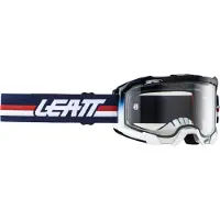 Leatt LeattVelocity4.5Stripes2024Königsblau-Weiß-RoteMotocross-Brille