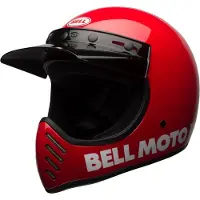 Bell Moto-3 Classic Solid Glanz Rot Integralhelm Größe S