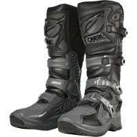 O'Neal RMX Pro Schwarz Grau Motocross Stiefel Größe 41