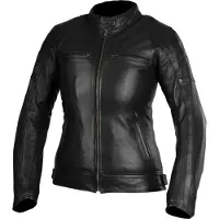 Seca Bonneville Damen Motorrad Lederjacke, 34