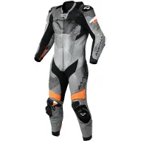 Macna Ignite perforierte 1-Teiler Motorrad Lederkombi