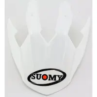 Suomy MX Tourer Plain White Helmschirm