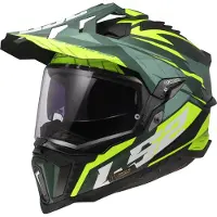 LS2 LS2MX701ExplorerSpireGrünH-VisGelb06AdventureHelm Größe XS