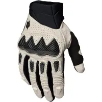 FOX Bomber Ce Handschuhe M unisex Polyamide weiß, M