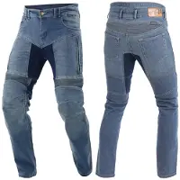 Trilobite 2461 Parado Monolayer Slim Fit Herrenjeans Kurz Blau Größe 38