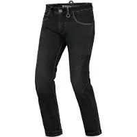 SHIMA Devon Schwarz Motorrad Jeans Größe W34/L34