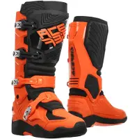 Acerbis Whoops Orange Schwarz Motocross Stiefel Größe 43
