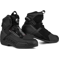 SHIMA Edge Vented Schwarz Motorrad Schuhe Größe 48