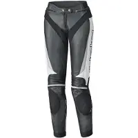 Held Lane II Damen Schwarz Weiß Motorrad Lederhose Größe 48