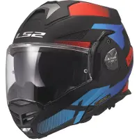 LS2 FF901 Advant X Nova Klapphelm, schwarz/rot/blau, M (57/58)