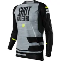 Shot Race Gear Contact Loom Langarm-trikot