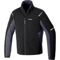 Spidi Mission-T SoftShell Mid-Layer Funktionsjacke, schwarz, L