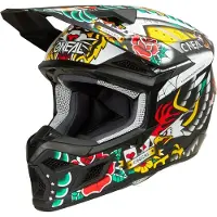 O'Neal 3SRS Inked Bunt Motocross Helm Größe XS