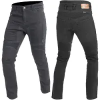 Trilobite Parado Black Monolayer Slim Motorrad Jeans