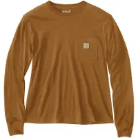 Carhartt Relaxed Fit Lightweight Pocket Damen Langarmshirt