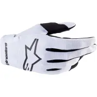 Alpinestars Youth Radar Handschuhe Nebelgrau Schwarz Größe XXXS