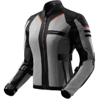 Rebelhorn Scandal 3 Damen Motorrad Textiljacke, schwarz/grau/rot, S