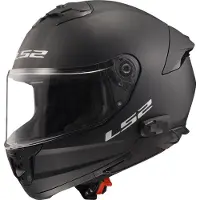LS2 FF808 Stream II Matt Schwarz 06 Integralhelm Größe XS