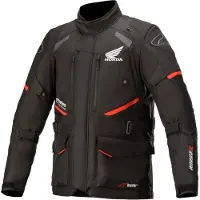 Alpinestars Honda Andes V3 Drystar Schwarz Motorrad Textiljacke Größe S