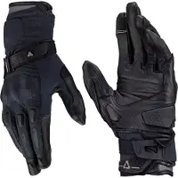 Leatt ADV HydraDri 7.5 Stealth Dunkelgrau Schwarz Wasserdichte Handschuhe Größe 3XL