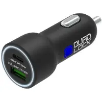 Quad Lock Duo USB autolader 48W