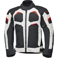 Held Manzano Top Weiß Schwarz Rot Wasserdichte Motorrad Textiljacke Größe 4XL