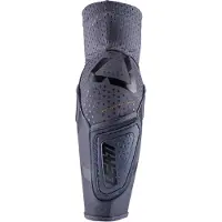 Leatt 3DF Hybrid Grau Ellbogenprotektoren Größe 2XL