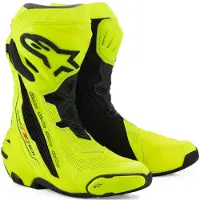 Alpinestars Supertech R Vented Stiefel Yellow Fluo Black