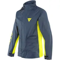 Dainese Storm 2 Jacket Black Iris/Fluo Yellow 3XL Motorrad regenjacke