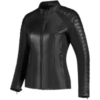 Rusty Stitches Donna Damen Motorrad Lederjacke