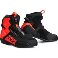SHIMA Edge Vented Schwarz Rot Motorrad Schuhe Größe 48