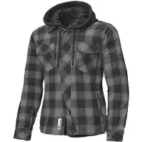 Held Lumberjack II Schwarz Grau Motorrad Textiljacke Größe 4XL