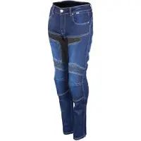 GMS Viper Damen Blau Motorrad Jeans Größe W28/L32